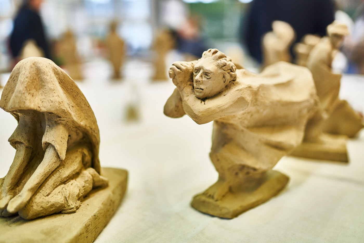 Skulpturen im Kunstunterricht